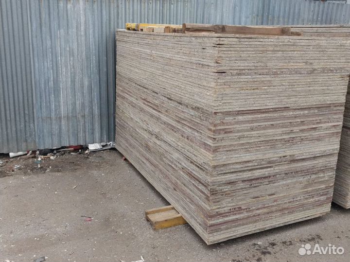 Фанера ламинированная 18 мм. Аренда