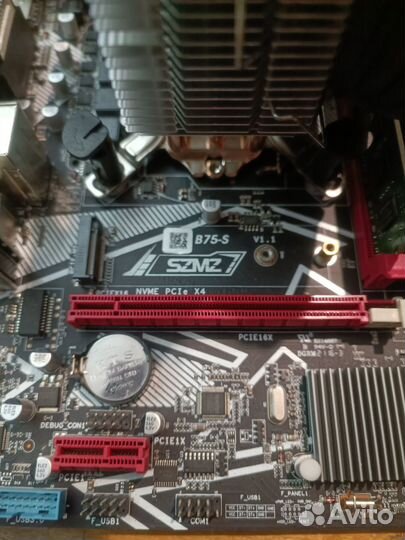 Комплект материнская плата с процессором и памятью