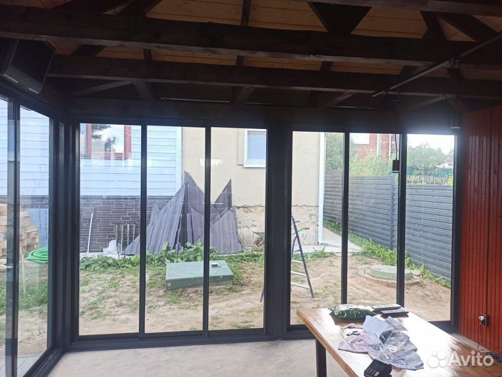 Остекление веранд, террас и беседок