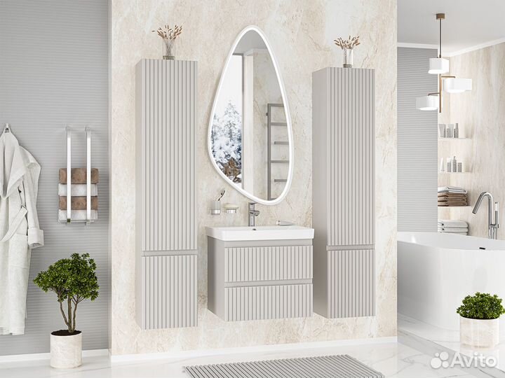 Пенал серый кашемир левый Victory 35