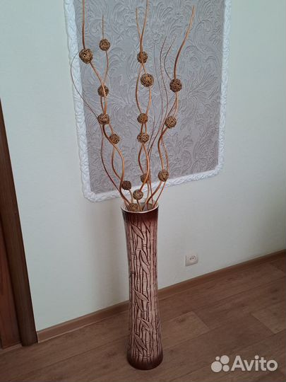 Ваза для цветов напольная