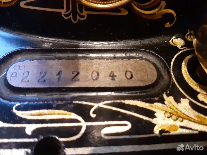 Швейная машинка Gritzner 19 века