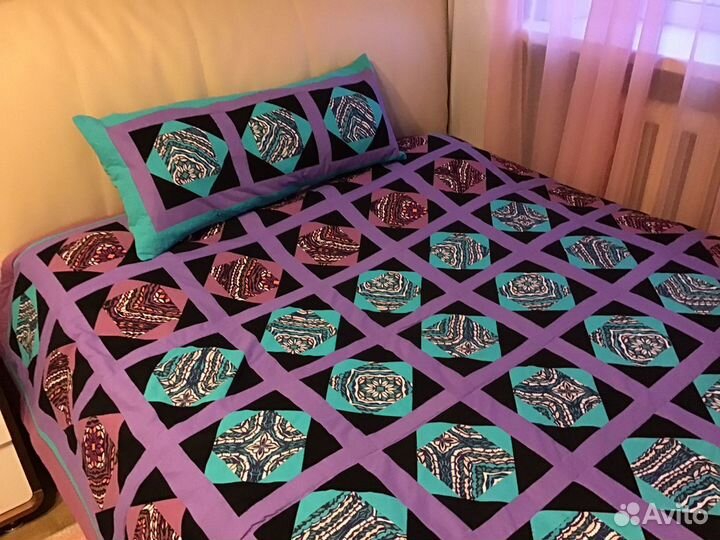 Покрывало и наволочка Марокко новый