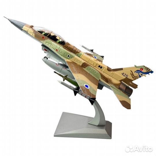 Модель самолета F-16I 1/72 Новая