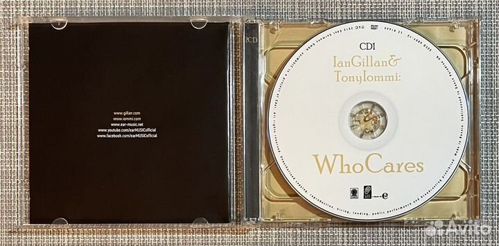 Ian Gillan & Tony Iommi - WhoCares 2CD