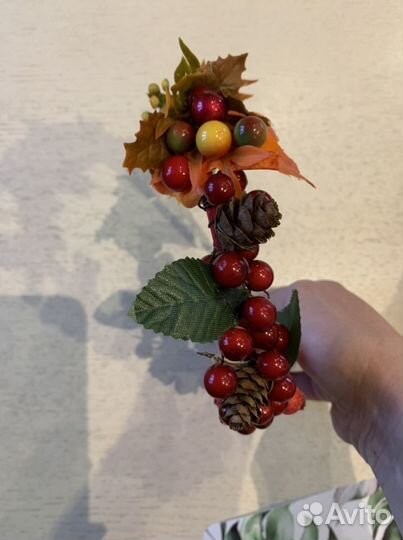 Ободок для волос ручной работы