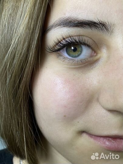 Наращивание ресниц модель