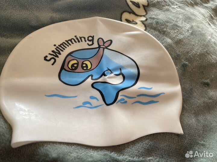 Шапочка для плавания детская