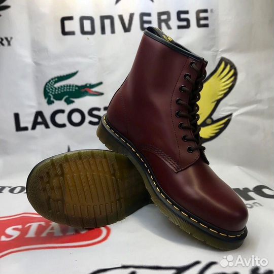 Ботинки Dr. Martens 1460 Smooth 11822600 Red