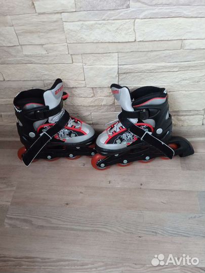 Роликовые коньки детские раздвижные