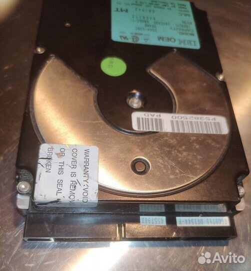 Жесткий диск IBM dsaa-3360/IDE/364MB.Винтажный