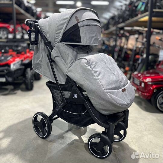 Коляска babalo Future 2023 (Grey Cтиль)