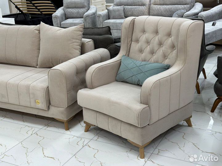 Набор диван с креслами