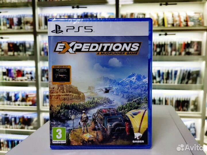 Диск PS5 expeditions A Mudrunner Game рус.субтитры