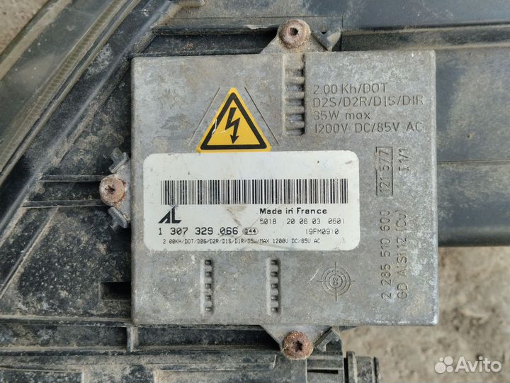 Фара левая mazda 3