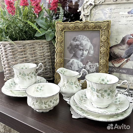 Чайное трио. сахарница Paragon серия Debutante