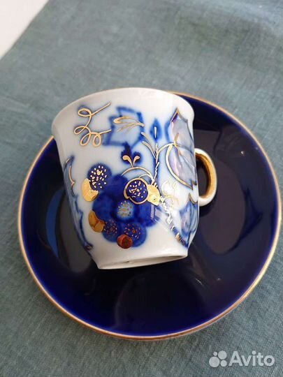 Кофейная пара лфз СССР Кобальт