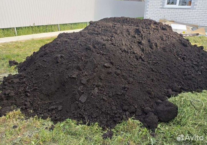 Земля чернозем плодородный грунт
