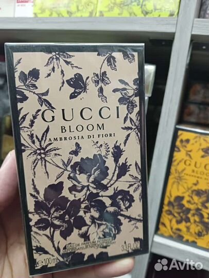 Парфюмерная вода gucci bloom ambrosia DI fiori