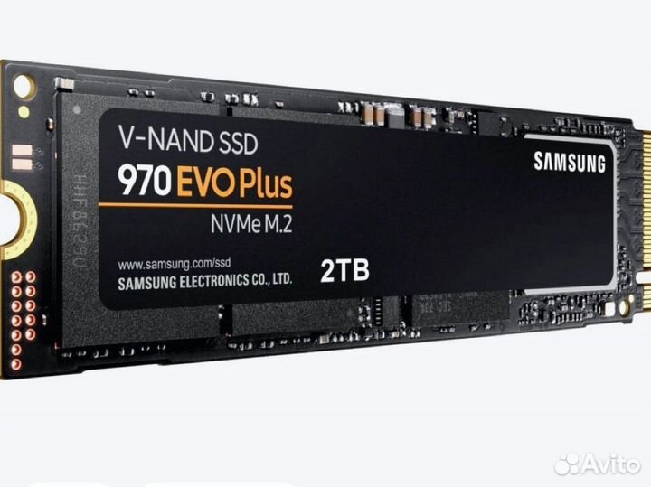 SSD Samsung 970 EVO Plus M.2 2280 2 тб