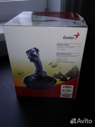 USB джойстик игровой Genius F-23U