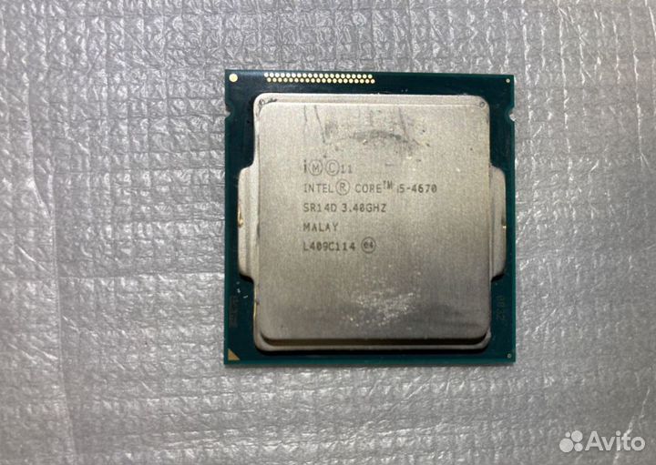 Процессор Intel Core i5 4670 3.4GHz, LGA1150 + кул