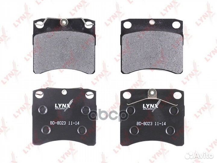 Колодки тормозные дисковые перед BD8023 LYN