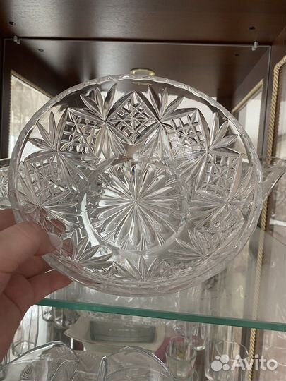 Хрустальная салатница