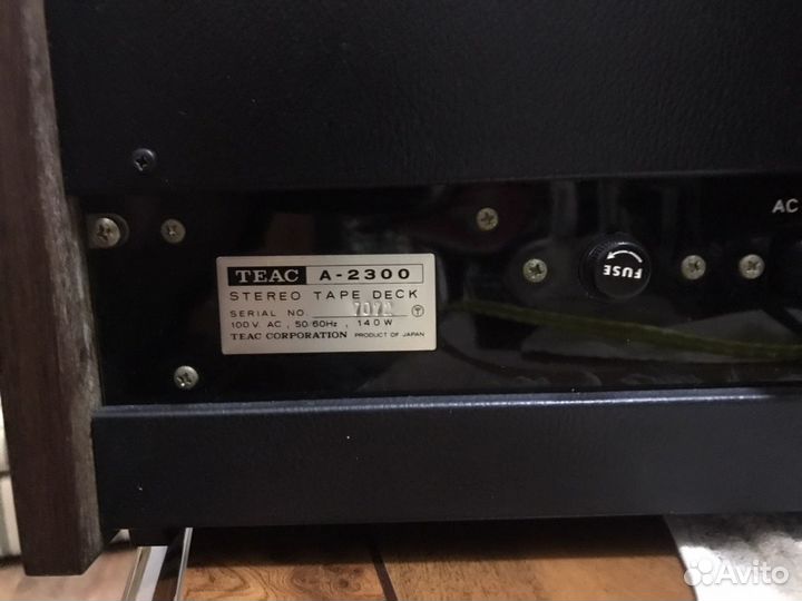 Катушечный магнитофон Teac A-2300