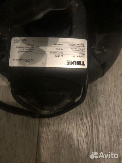 Велокрепление thule easyfold 932 на фаркоп