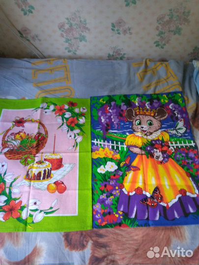 Полотенца кухонные