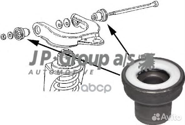 Сайлентблок рычага VW T3 пер.подв