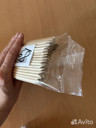 Апельсиновые палочки для ногтей новые