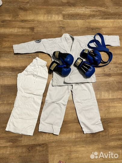 Кимоно для мальчика 7-9 лет