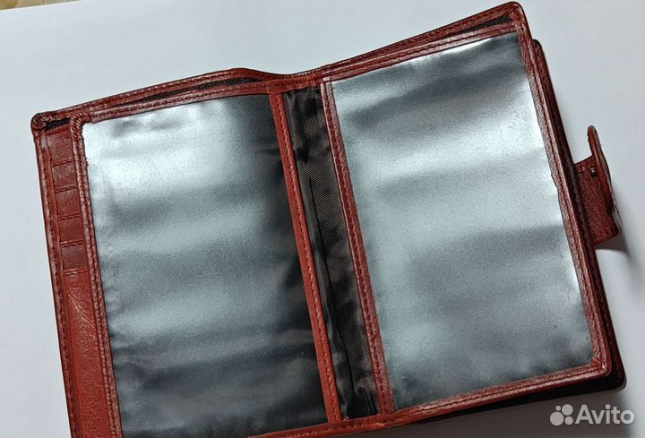 Бумажник мужской натуральная кожа