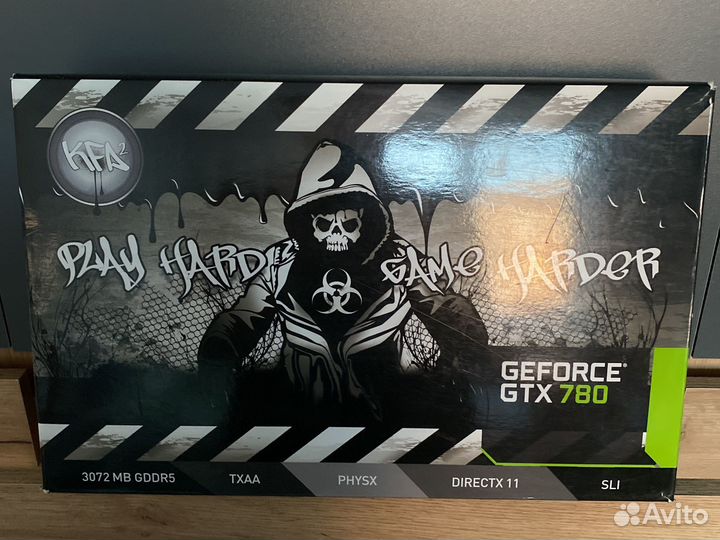 Видеокарта GTX 780 на запчасти (не рабочая )