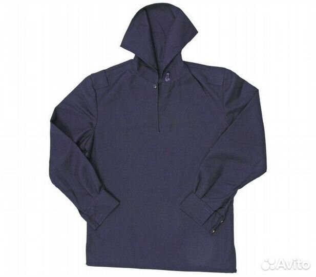 Фланелевка п/ш фланка п/ш вмф темно-синего цвета