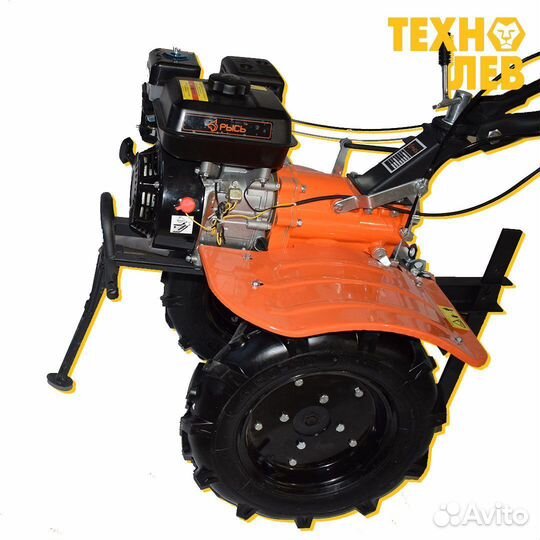 Мотоблок 8 лс с вом мбр 8 рысь (редукторный)