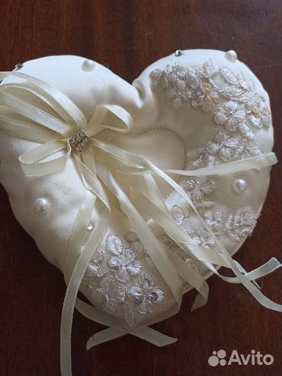 Подушечка для колец свадебная новая