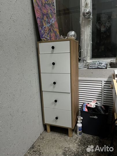 Комод пенал норд