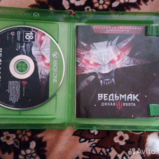 Ведьмак 3 дикая охота на xbox ONE