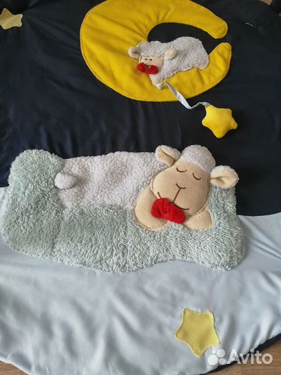 Развивающий коврик + подвесная игрушка