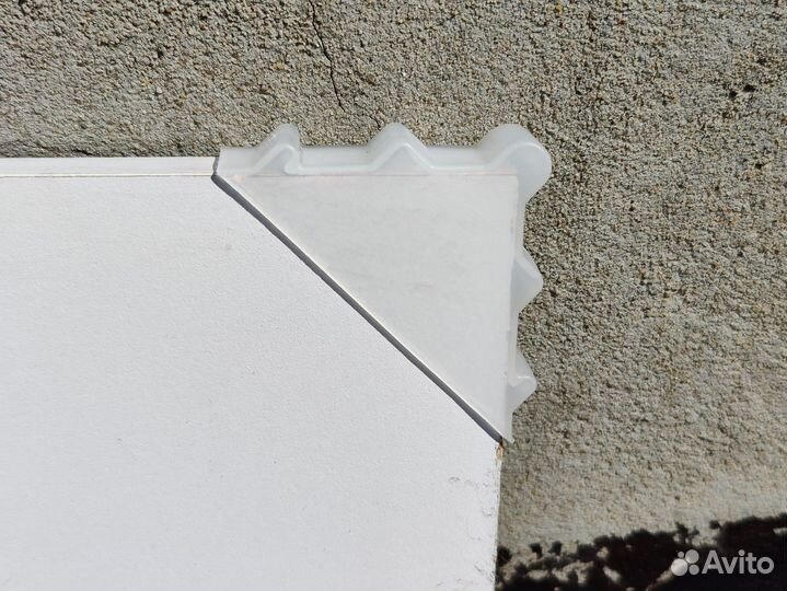 Пластиковые уголки для защиты стекла, мдф, лдсп