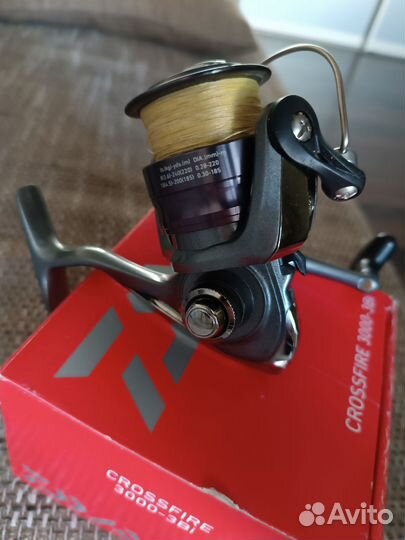 Катушка daiwa crossfire 3000