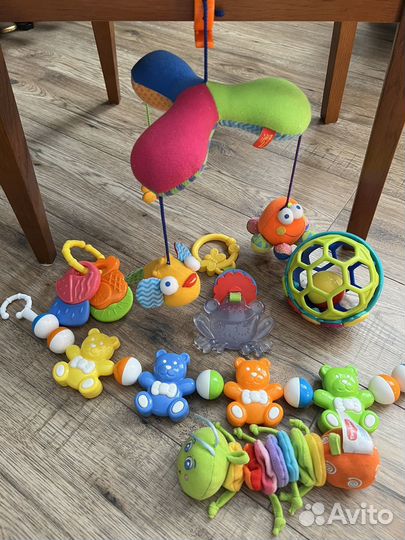 Погремушки плюс Слоник Фишер и Осьминог
