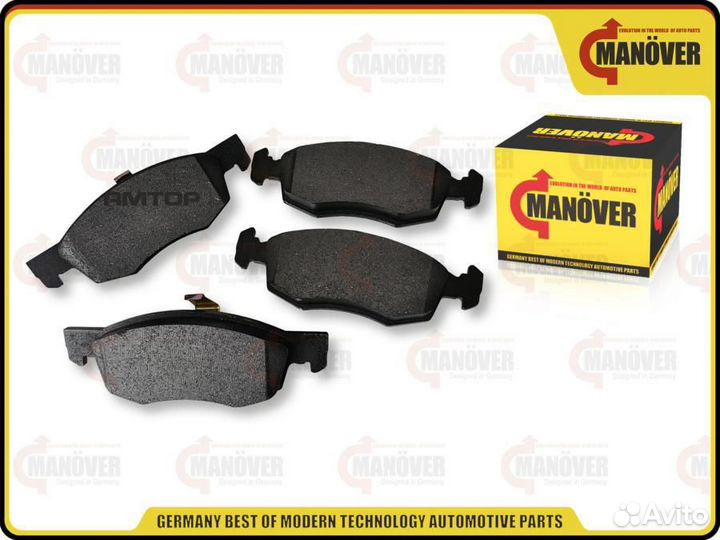 Manover MR2014587 Колодки тормозные передние 