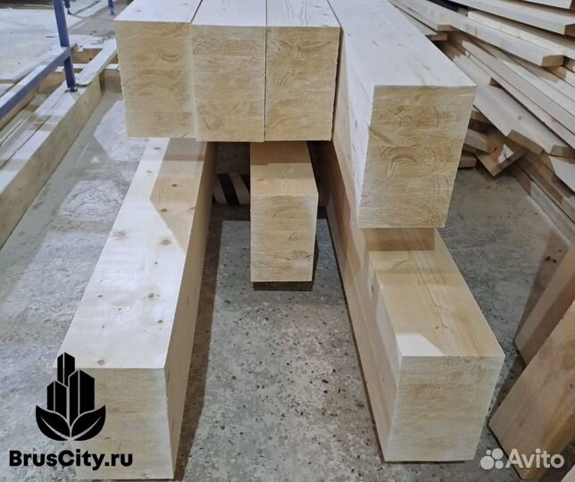 Клееный брус сосна-ел