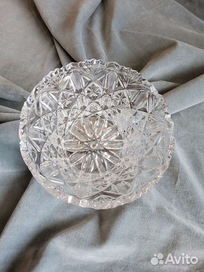 Хрустальная вазочка СССР