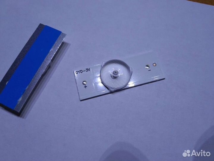 Светодиоды для ремонта подсветки тв 3 V и 6 V