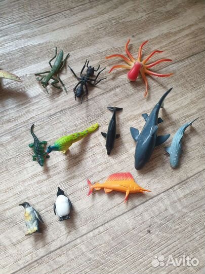 Фигурки животных, игрушки